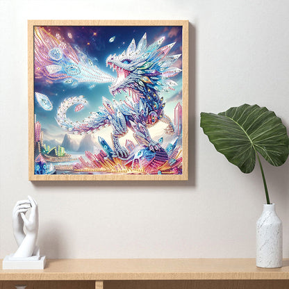 Mythical Dragon - Special Shaped Drill Diamond Painting 30*30CM