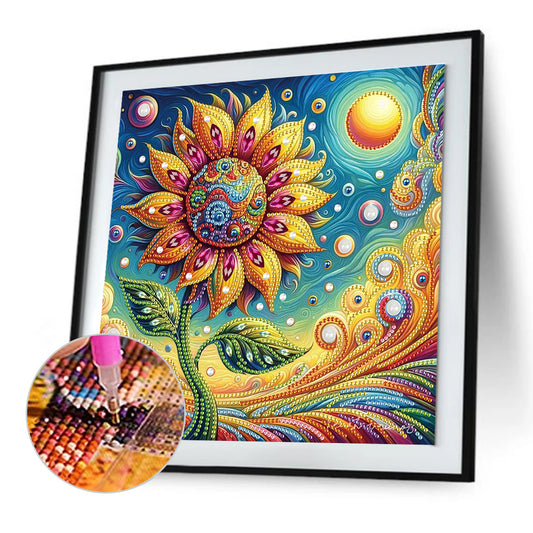 Flower Cluster - Special Shaped Drill Diamond Painting 30*30CM