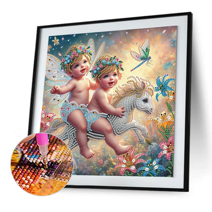 Angel - Special Shaped Drill Diamond Painting 30*30CM