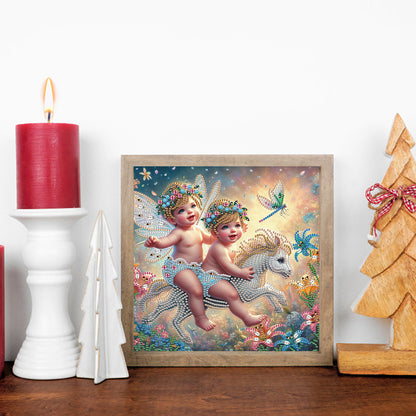Angel - Special Shaped Drill Diamond Painting 30*30CM