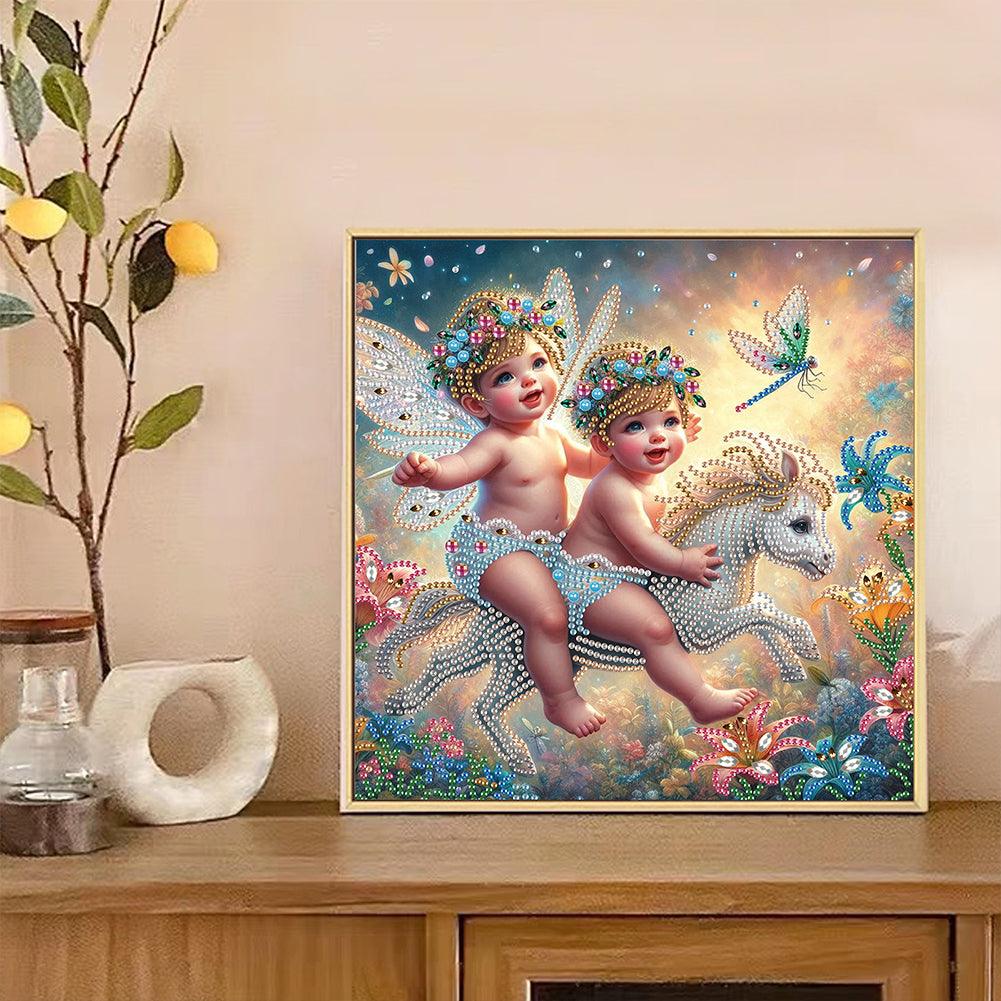 Angel - Special Shaped Drill Diamond Painting 30*30CM