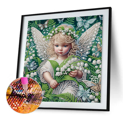 Angel - Special Shaped Drill Diamond Painting 30*30CM