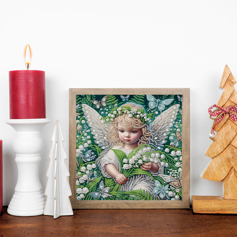 Angel - Special Shaped Drill Diamond Painting 30*30CM