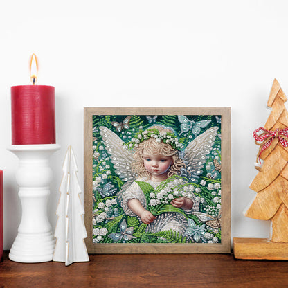 Angel - Special Shaped Drill Diamond Painting 30*30CM