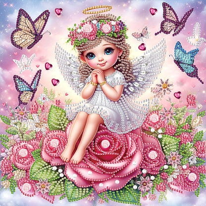 Angel - Special Shaped Drill Diamond Painting 30*30CM