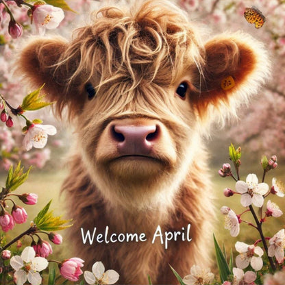 Cute Animal April - Full Square Drill Diamond Painting 40*40CM