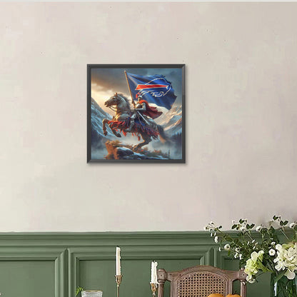 Buffalo Bills - Full Round Drill Diamond Painting 40*40CM