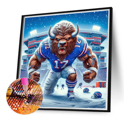 Buffalo Bills - Full Round Drill Diamond Painting 40*40CM