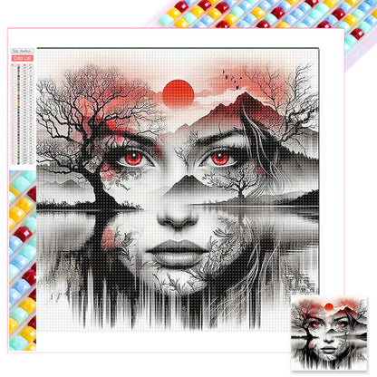 Double Painting - Full Square Drill Diamond Painting 45*45CM