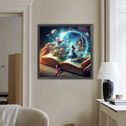 Alice In Wonderland - Full Round Drill Diamond Painting 50*50CM