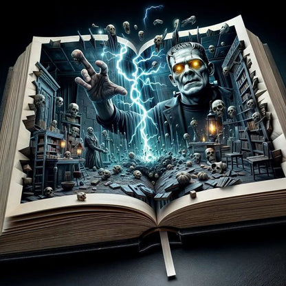 Horror Atmosphere - Full Round Drill Diamond Painting 50*50CM