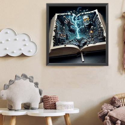 Horror Atmosphere - Full Round Drill Diamond Painting 50*50CM