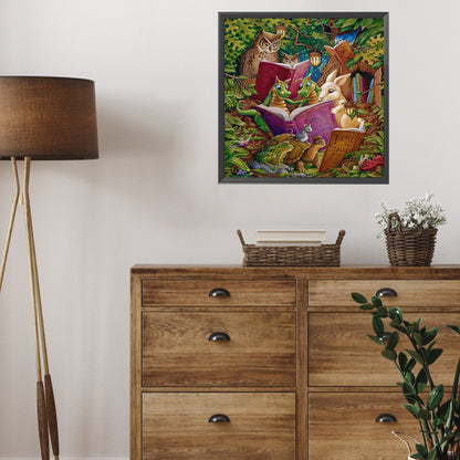 Little Dragon - Full AB Square Drill Diamond Painting 50*50CM