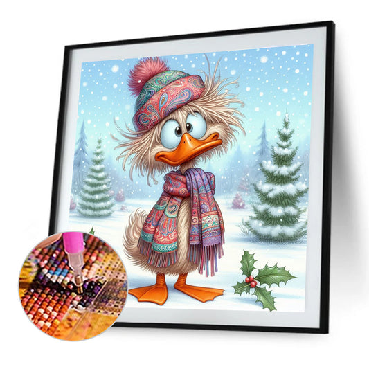 Duck - Full Round Drill Diamond Painting 40*40CM
