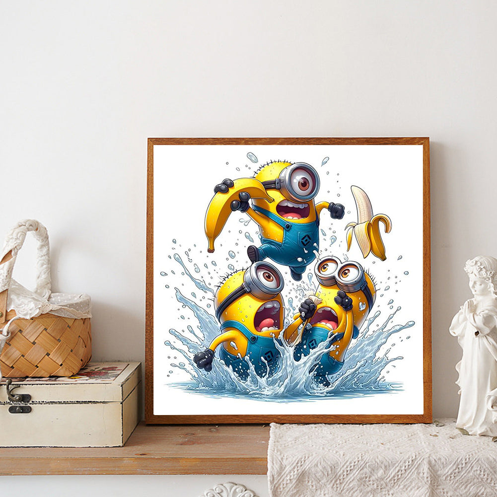 Minions - Full Round Drill Diamond Painting 40*40CM