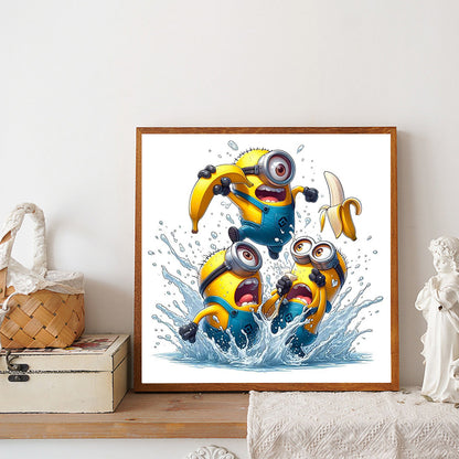 Minions - Full Round Drill Diamond Painting 40*40CM