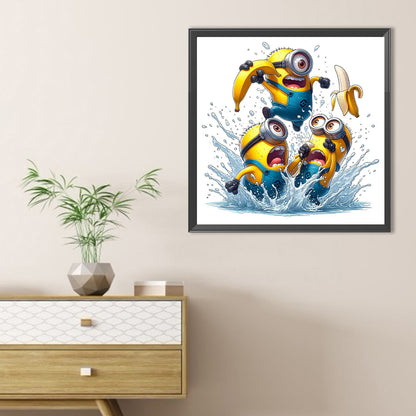 Minions - Full Round Drill Diamond Painting 40*40CM