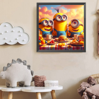 Minions - Full Round Drill Diamond Painting 40*40CM