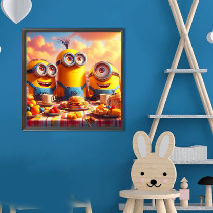 Minions - Full Round Drill Diamond Painting 40*40CM