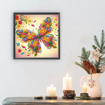 Butterfly - Special Shaped Drill Diamond Painting 30*30CM
