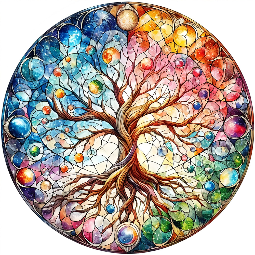 Tree Of Life - Full Round Drill Diamond Painting 40*40CM