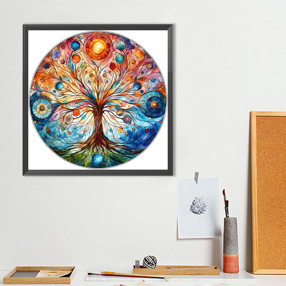 Tree Of Life - Full Round Drill Diamond Painting 40*40CM