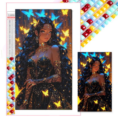 Black Beauty - Full Square Drill Diamond Painting 40*70CM