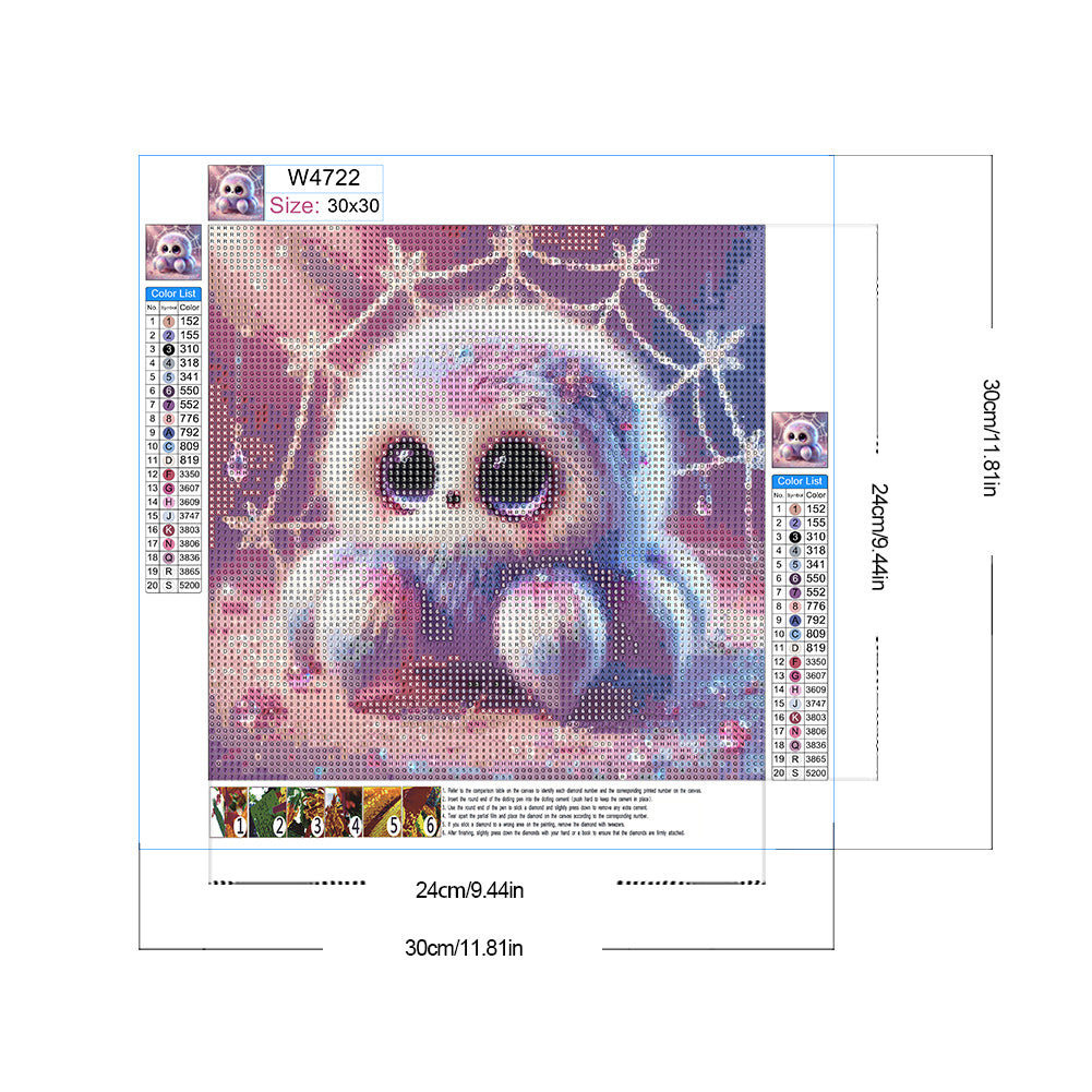 Little Spider - Full Round Drill Diamond Painting 30*30CM