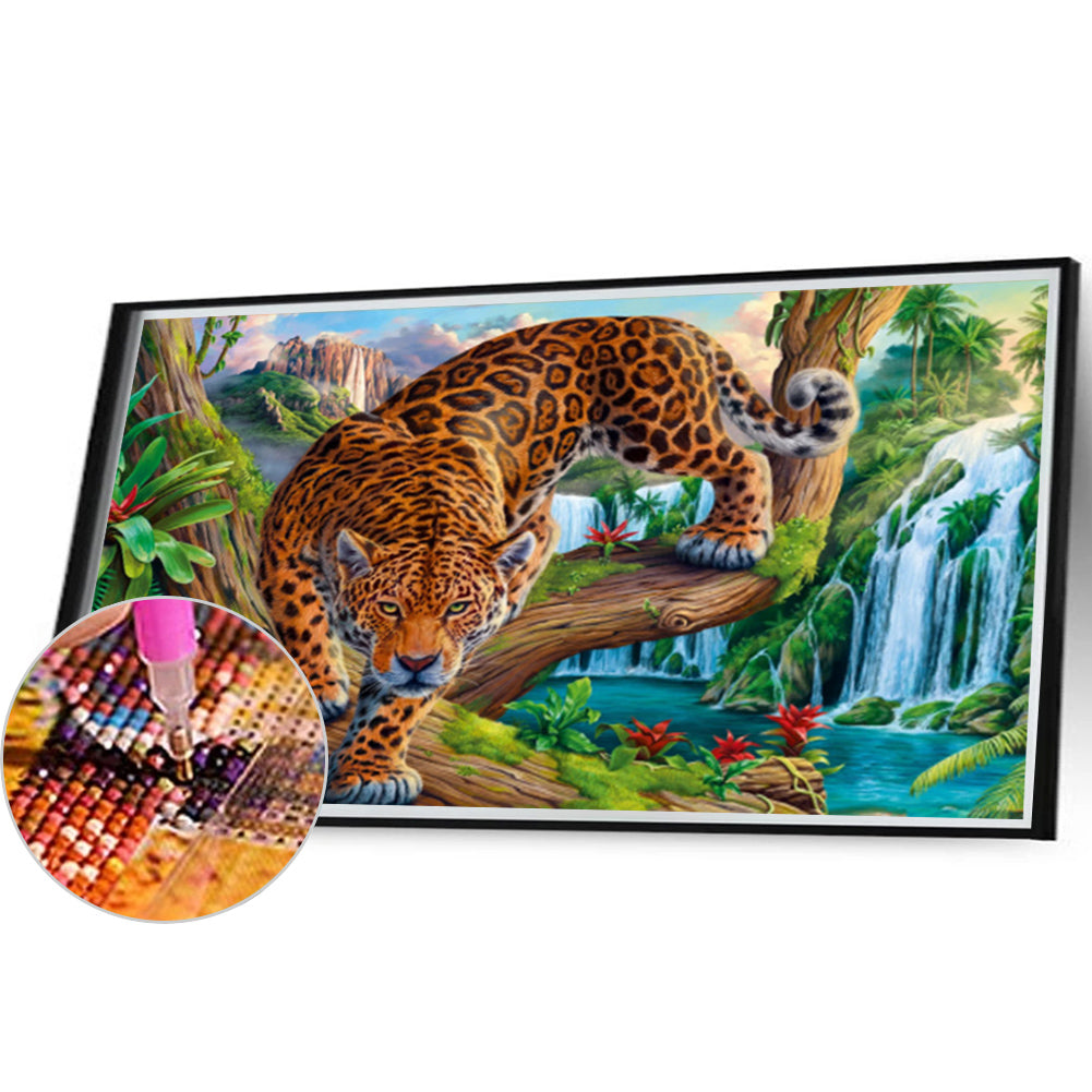 Leopard - Full Square Drill Diamond Painting 50*30CM