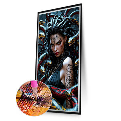 Medusa - Full AB Round Drill Diamond Painting 40*70CM