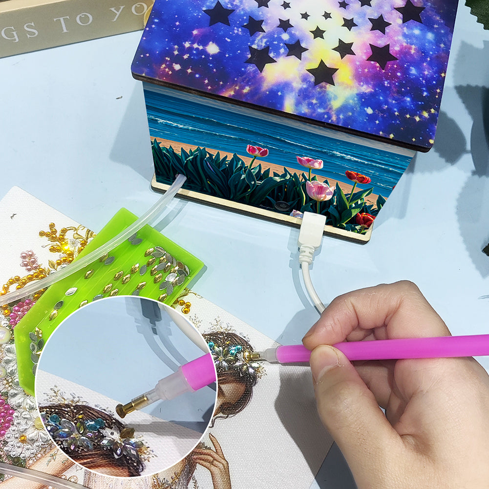 Diamond Painting Suction Device Portable Vacuum Diamond Painting Pen Kit for DIY