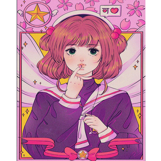 Sakura - Full Round Drill Diamond Painting 40*50CM