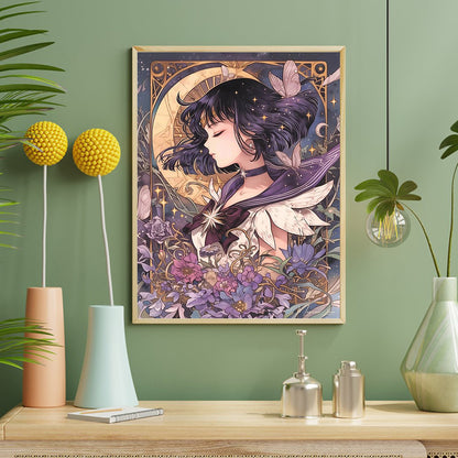 Sailor Moon - Full Round Drill Diamond Painting 40*50CM