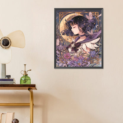 Sailor Moon - Full Round Drill Diamond Painting 40*50CM