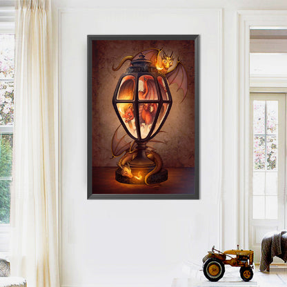 Dragon - Full AB Square Drill Diamond Painting 50*60CM