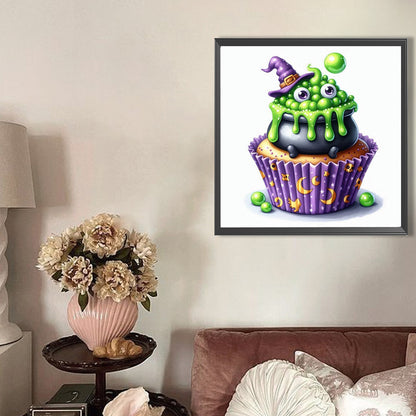 Crock Pot Cupcake - Full AB Round Drill Diamond Painting 40*40CM