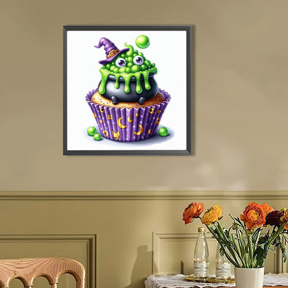 Crock Pot Cupcake - Full AB Round Drill Diamond Painting 40*40CM