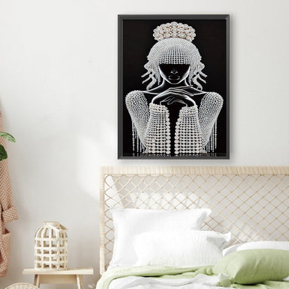 Elegant Lady - Special Shaped Drill Diamond Painting 30*40CM