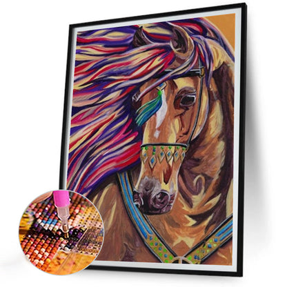 Horse - Full AB Square Drill Diamond Painting 30*40CM