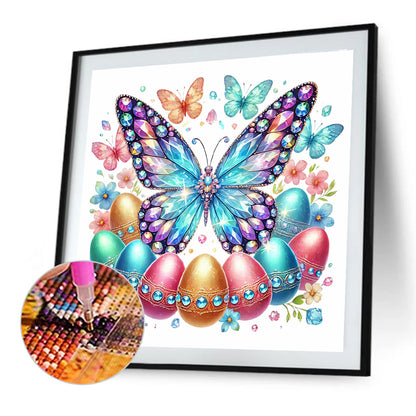 Butterfly - Full Round Drill Diamond Painting 40*40CM