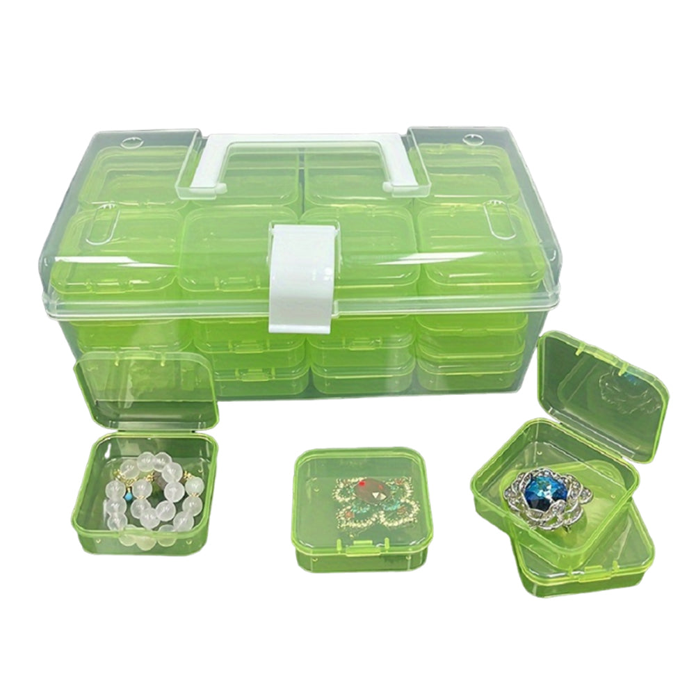 32 Grid Bead Storage Container Diamond Embroidery Beaded Toolbox for Small Items