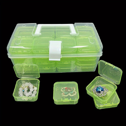 32 Grid Bead Storage Container Diamond Embroidery Beaded Toolbox for Small Items