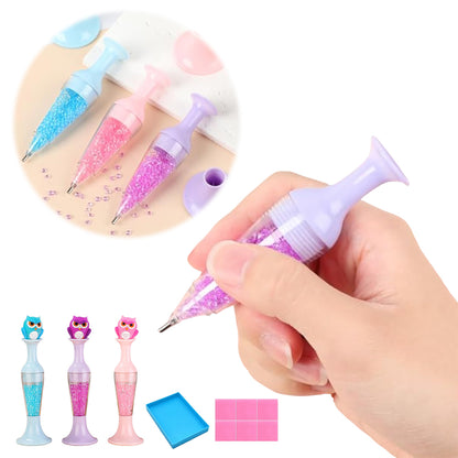 3Pcs Vase Shape 5D Diamond Painting Tool Diamond Art Painting Pen for Art Crafts
