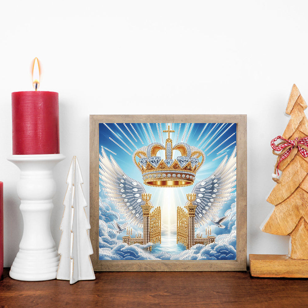 Wings Crown - Special Shaped Drill Diamond Painting 30*30CM