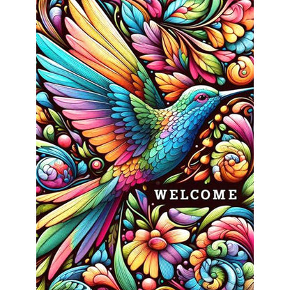 Hummingbird - Full Round Drill Diamond Painting 30*40CM