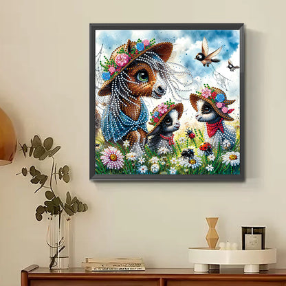 Garden Pony - Special Shaped Drill Diamond Painting 30*30CM