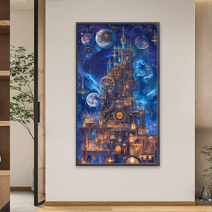 Time Castle - Full Square Drill Diamond Painting 40*70CM