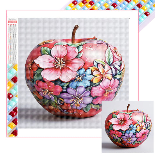 Spring Apple - Full Square Drill Diamond Painting 30*30CM