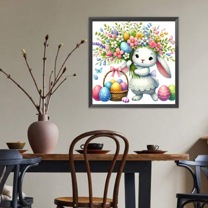 Rabbit - Full Round Drill Diamond Painting 40*40CM