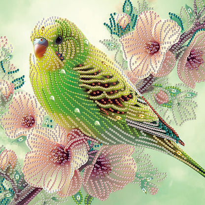 Parrot Bird - Special Shaped Drill Diamond Painting 30*30CM